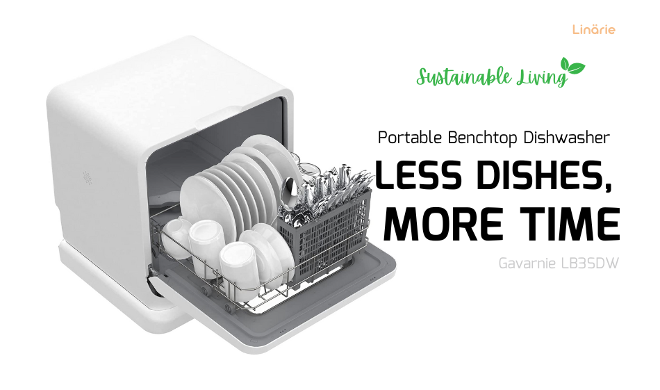 Portable Dishwasher: Less Dishes, More Time