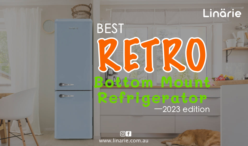 Best Blue Retro Bottom Mount Fridge 2023