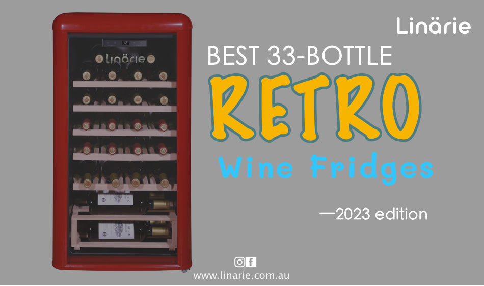 Best 33 Bottle Single Zone Retro Wine Fridge in 2023