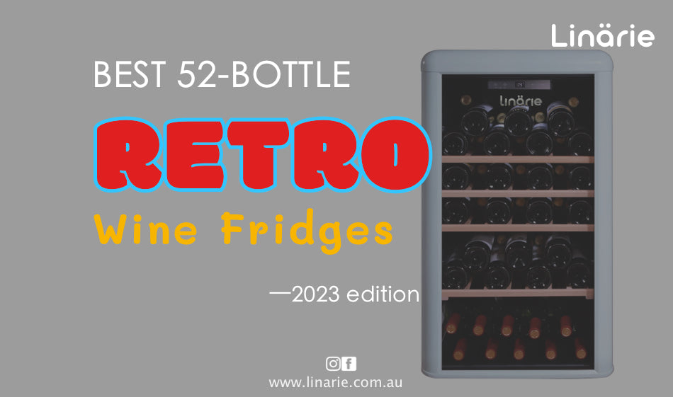 Best 52 Bottle Single Zone Retro Wine Fridge in 2023