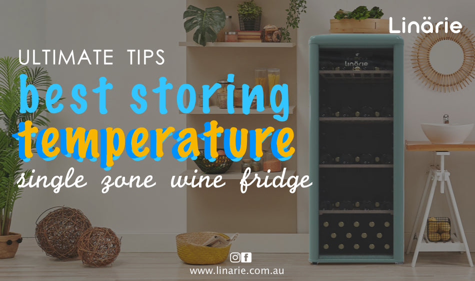 Tips on Selecting the Best Storing Temperature in a Single Zone Wine Fridge