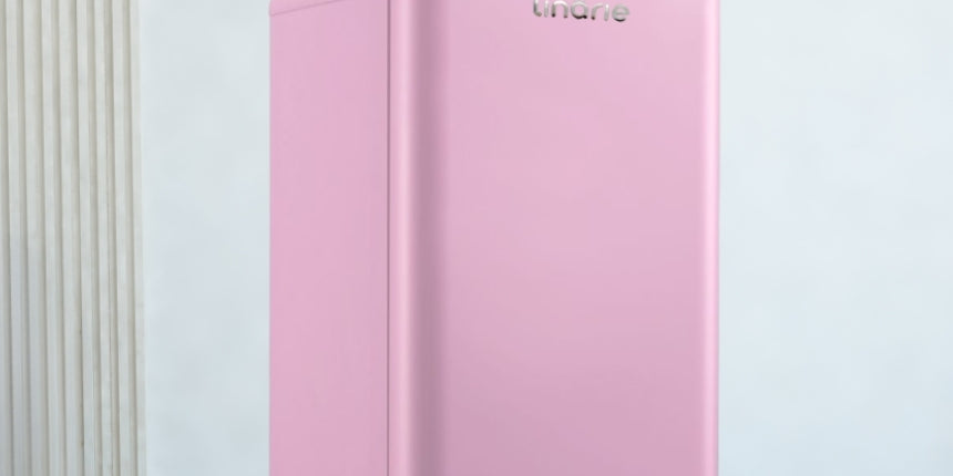 Linarie Appliances | Mini Fridge & Mini Bar Collection | Mini Retro Fridge | Mini Black Glass Fridge