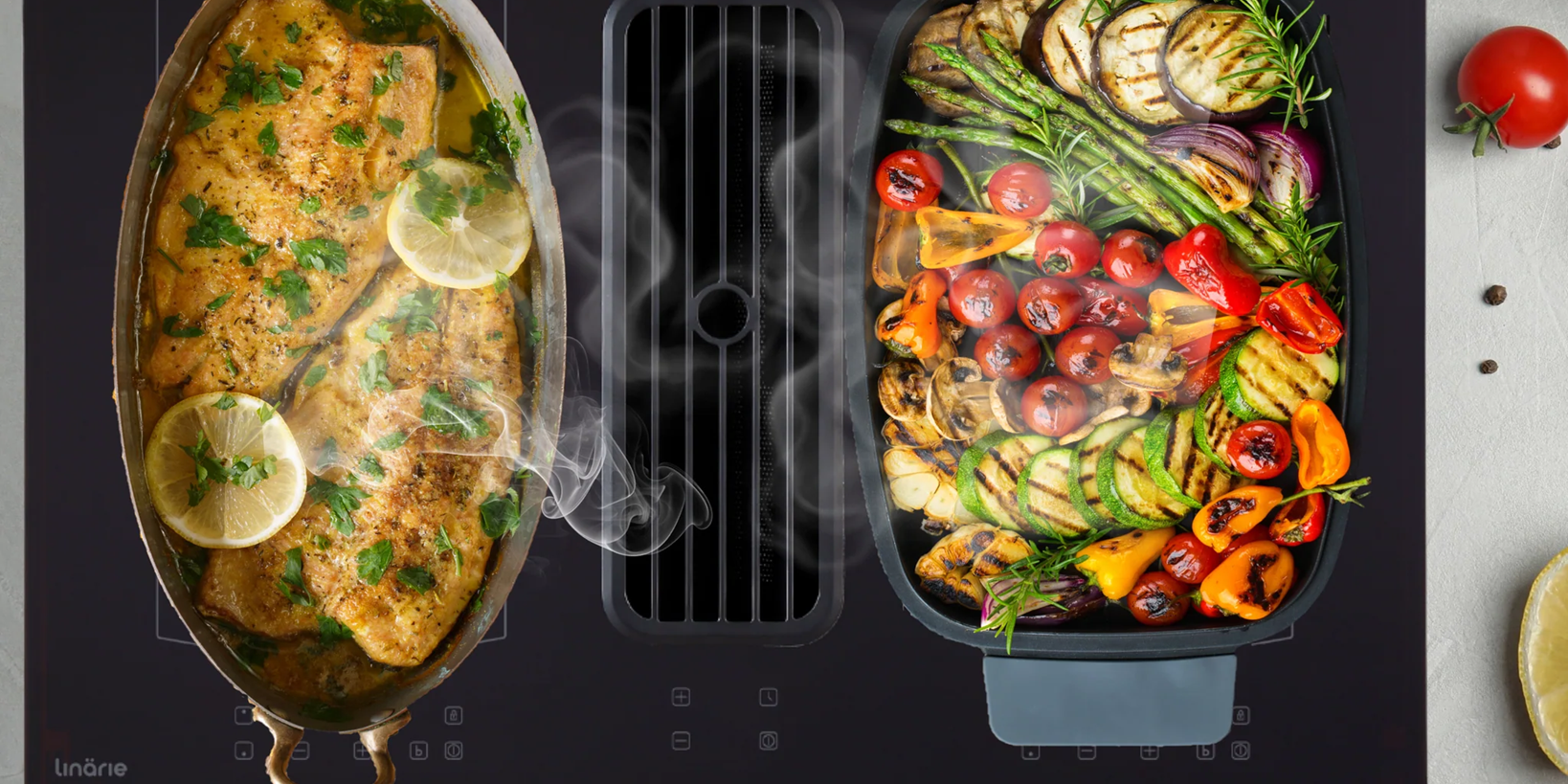 cooktop ventilation system