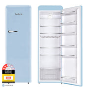 Belley 328L Blue Single Door Larder Retro Fridge LK335LBLUE