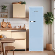 Belley 328L Blue Single Door Larder Retro Fridge LK335LBLUE