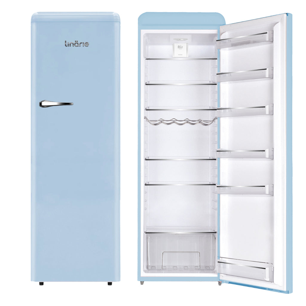 Belley 328L Blue Single Door Larder Retro Fridge LK335LBLUE