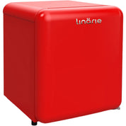 Chatel 48L Red Retro Mini Fridge with Built-In Freezer Compartment LK48MBRED