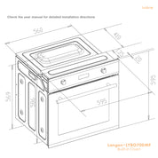 Langon 70L Built-In Electric Oven LYBO70DMF