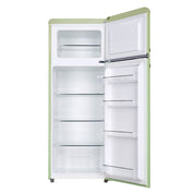 Valloire 209L Green Retro Top Mount Fridge LK200DDGREEN