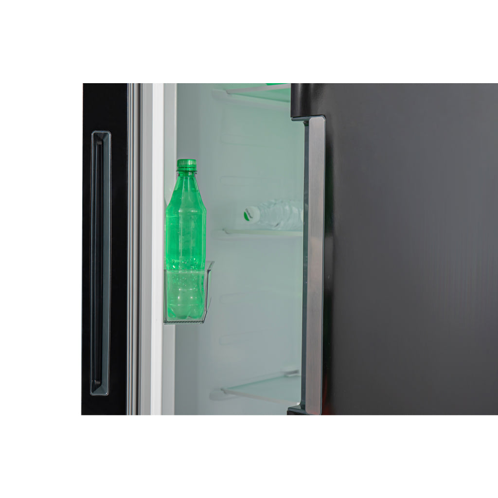 Linarie | Villarly 444L Side-by-Side Black Gloss Door Fridge/Freezer No Frost LSSBS460BK