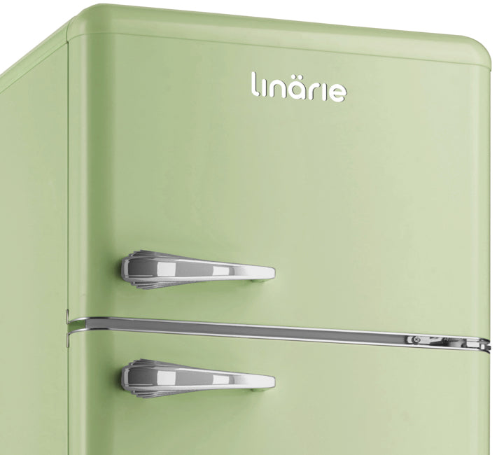 Valloire 209L Green Retro Top Mount Fridge LK200DDGREEN