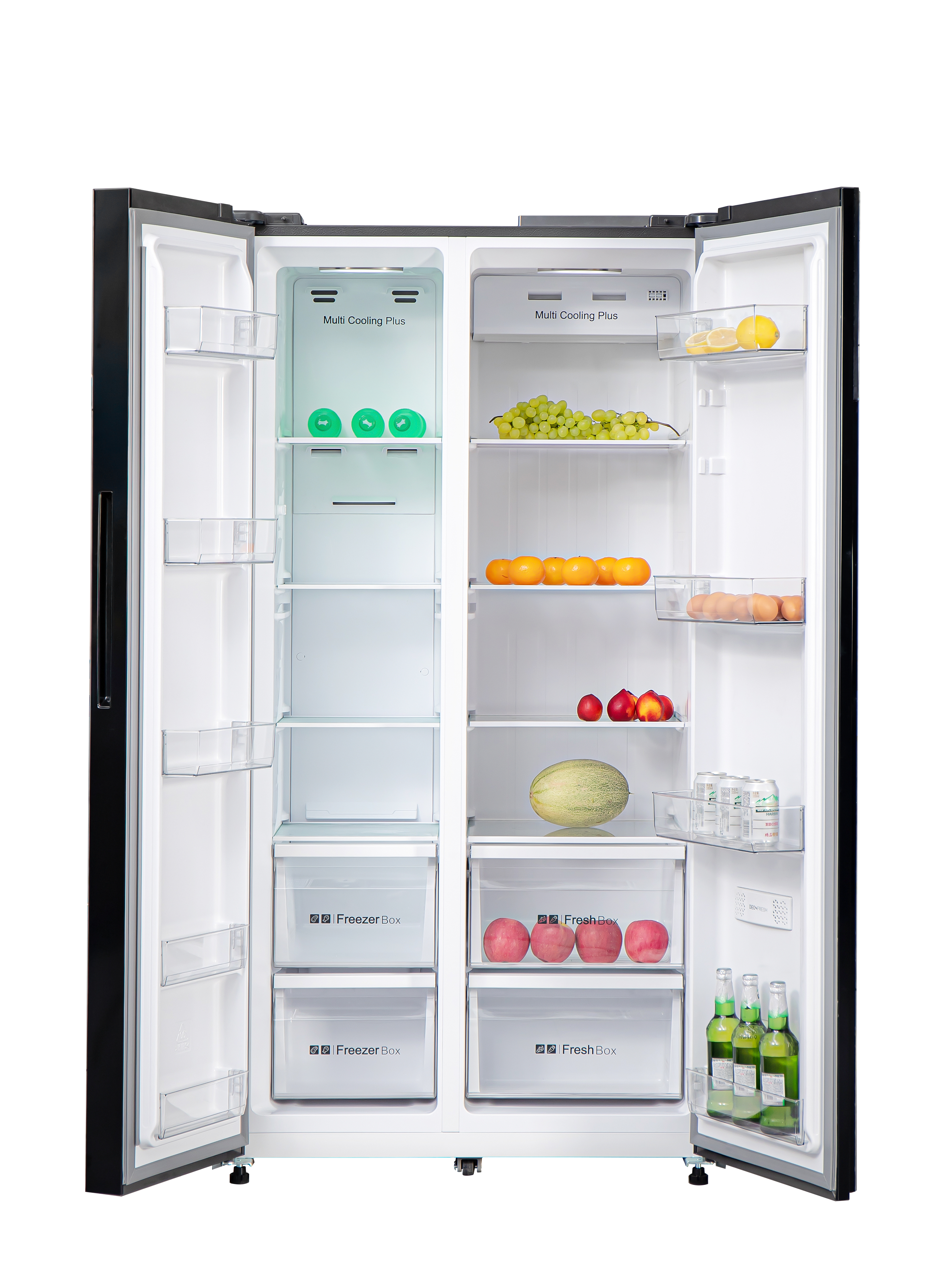 Doucy 500L Side-by-Side Mirror Door Fridge/Freezer No Frost LSSBS520MIR