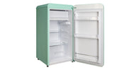 Tignes 91L Green Retro Mini Fridge with Built-In Freezer Compartment LK90TTGREEN