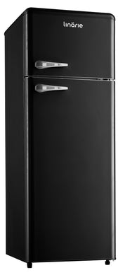 Valloire 209L Black Retro Top Mount Fridge LK200DDBLACK