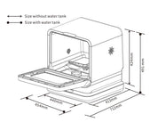 Gavarnie Portable Benchtop Dishwasher LB3SDW