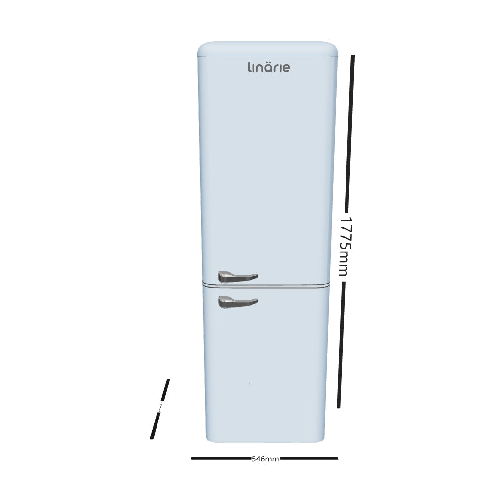 Annecy 242L Retro Bottom Mount Fridge Blue LKCO250BLUE