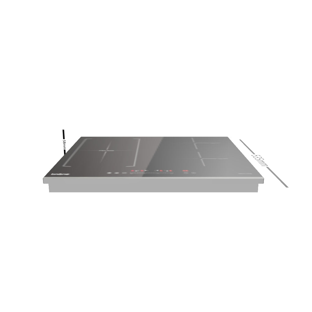 Cannes 60cm 4 Zone Induction Cooktop with Flex Zone LS60I1F2Z