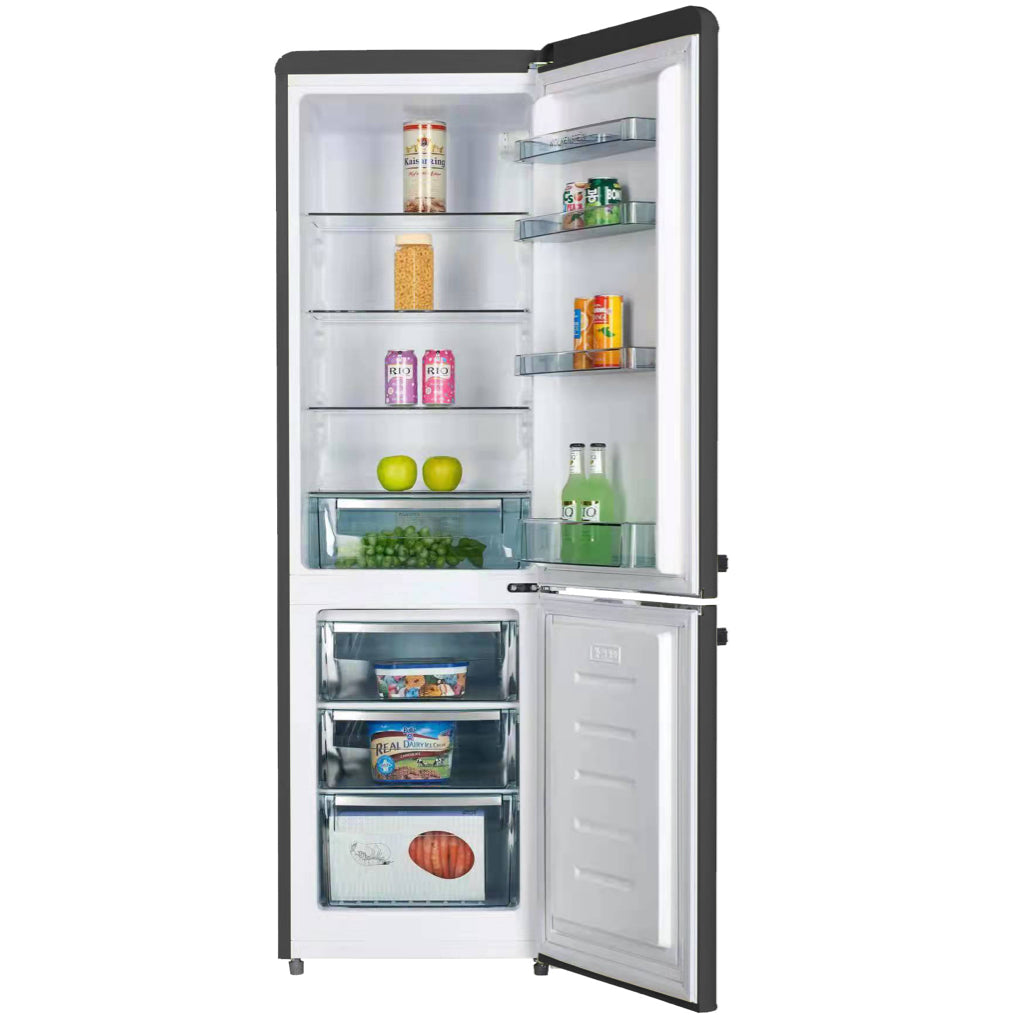 Black Retro Fridge