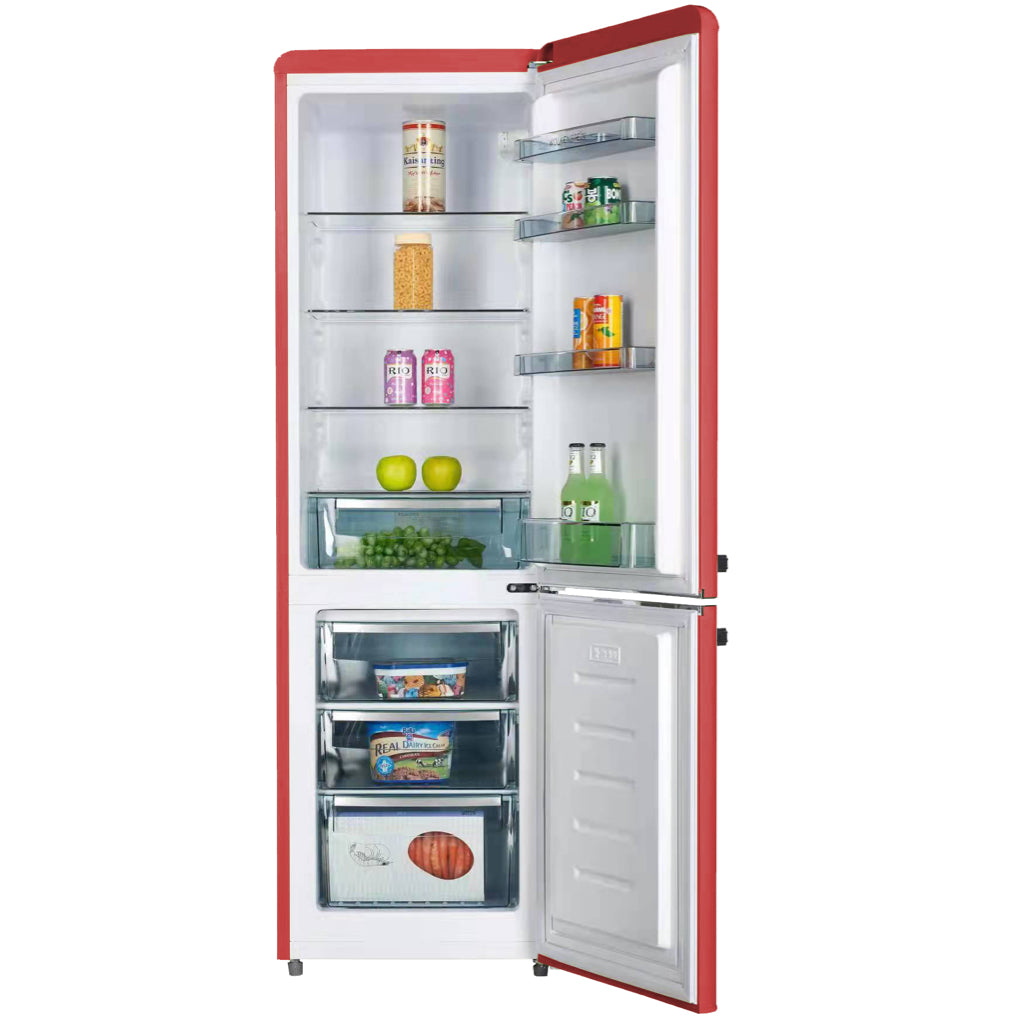 Retro Bottom Mount Fridge 