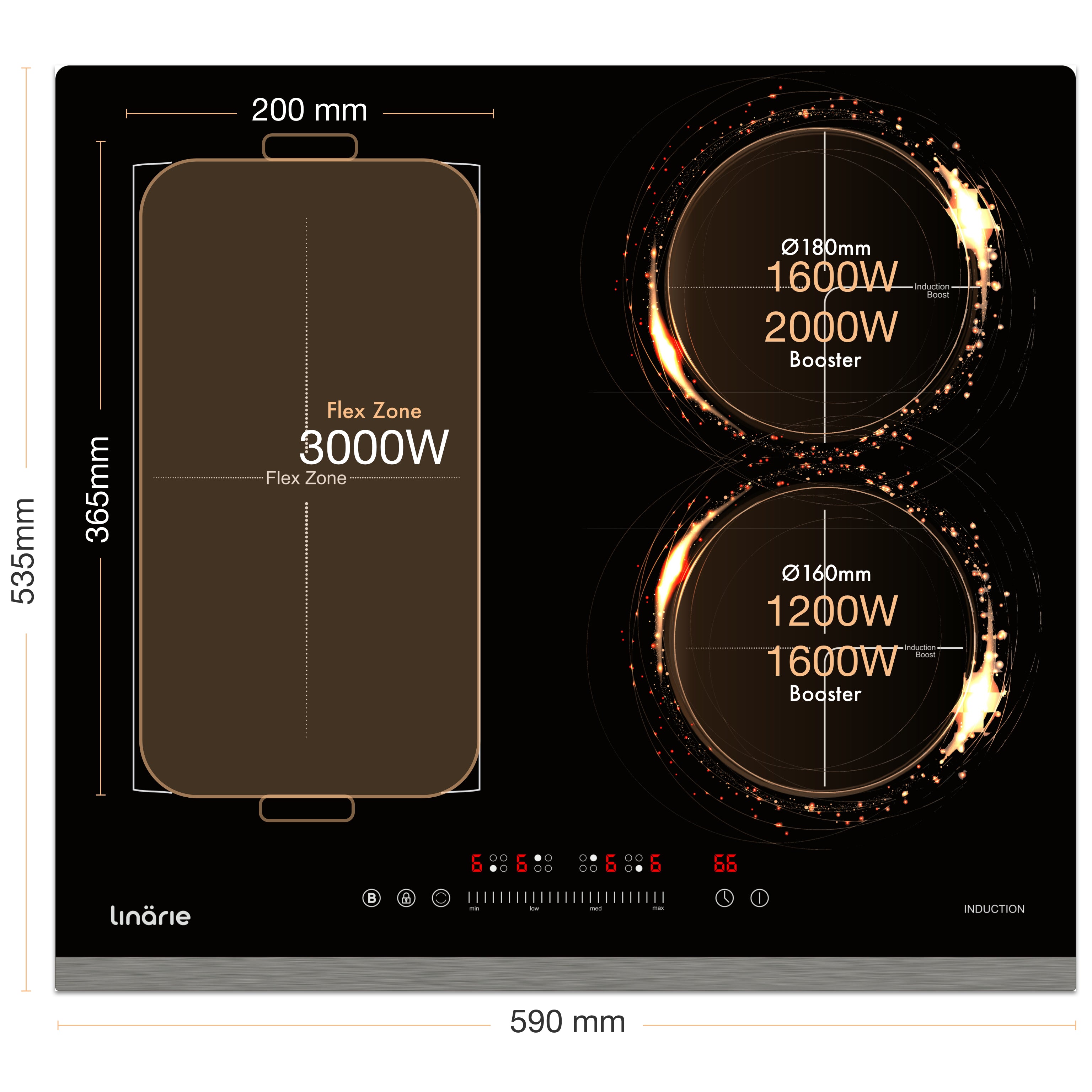 60cm Induction Cooktop