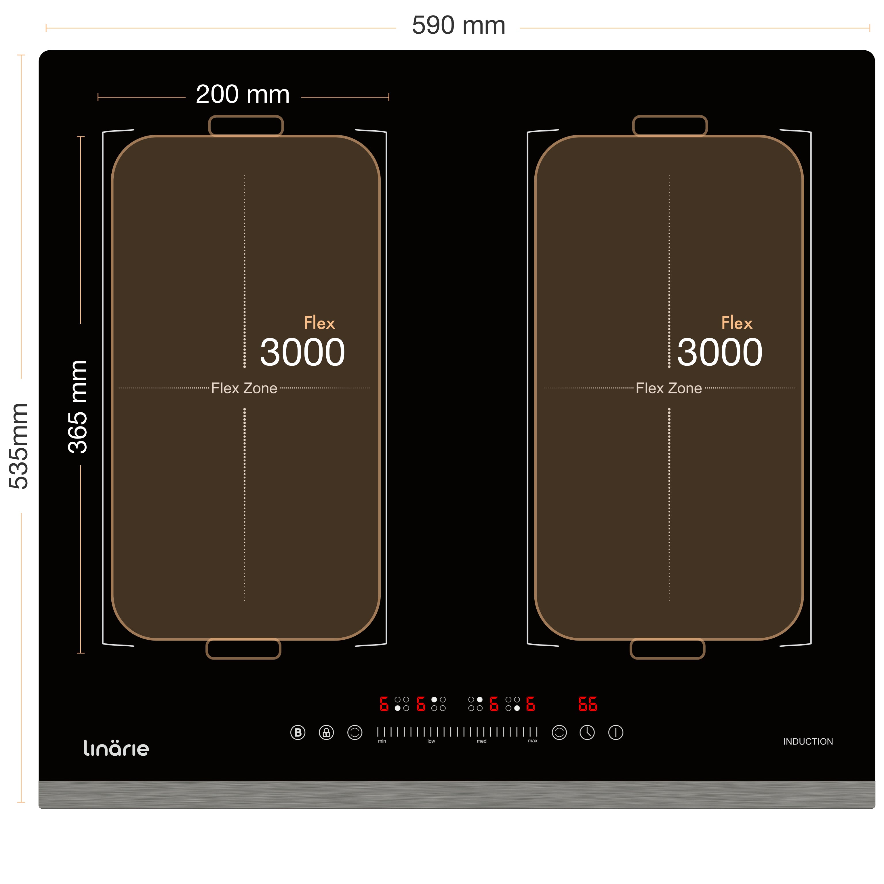 Dijon Zone Induction Cooktop