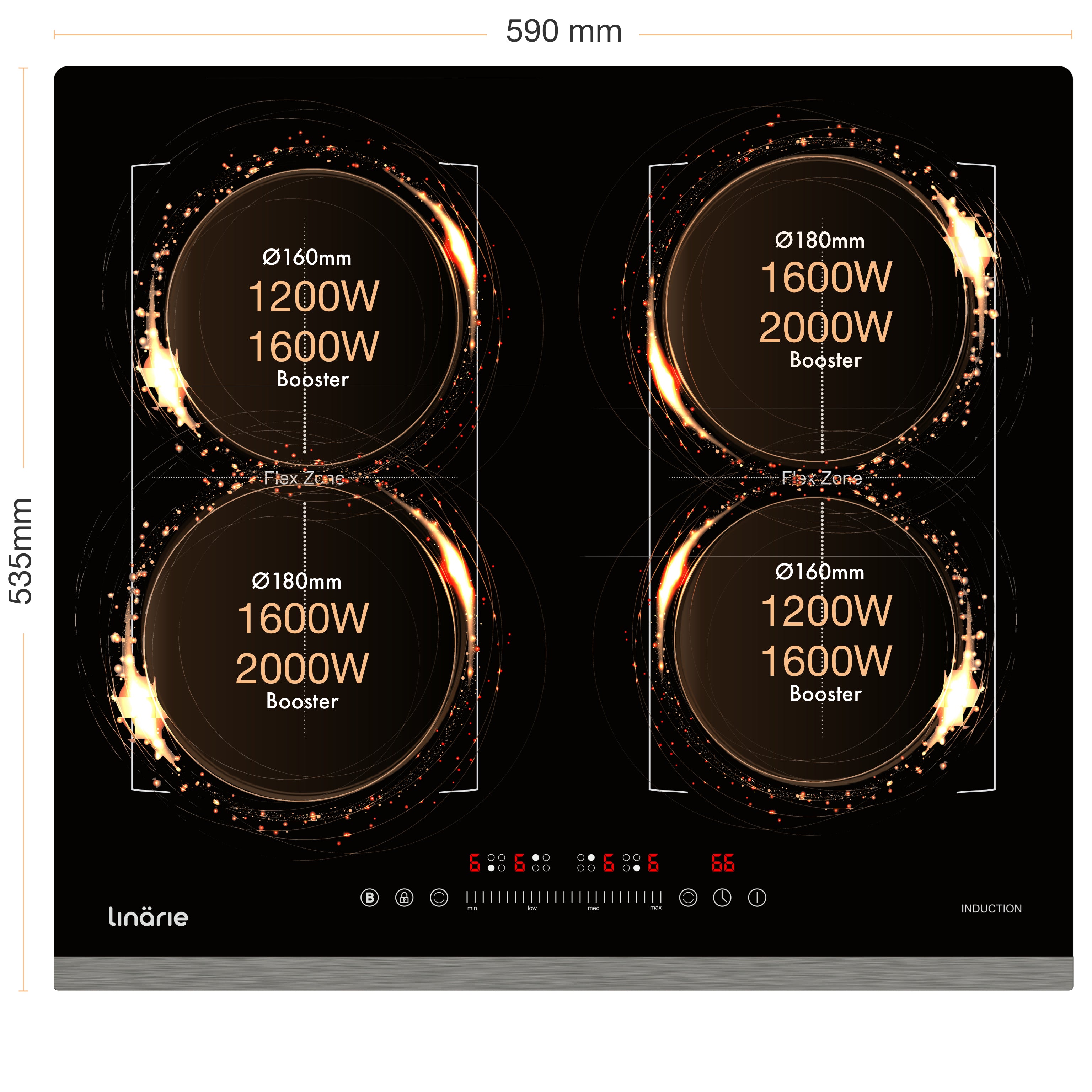 Dijon Zone Induction Cooktop