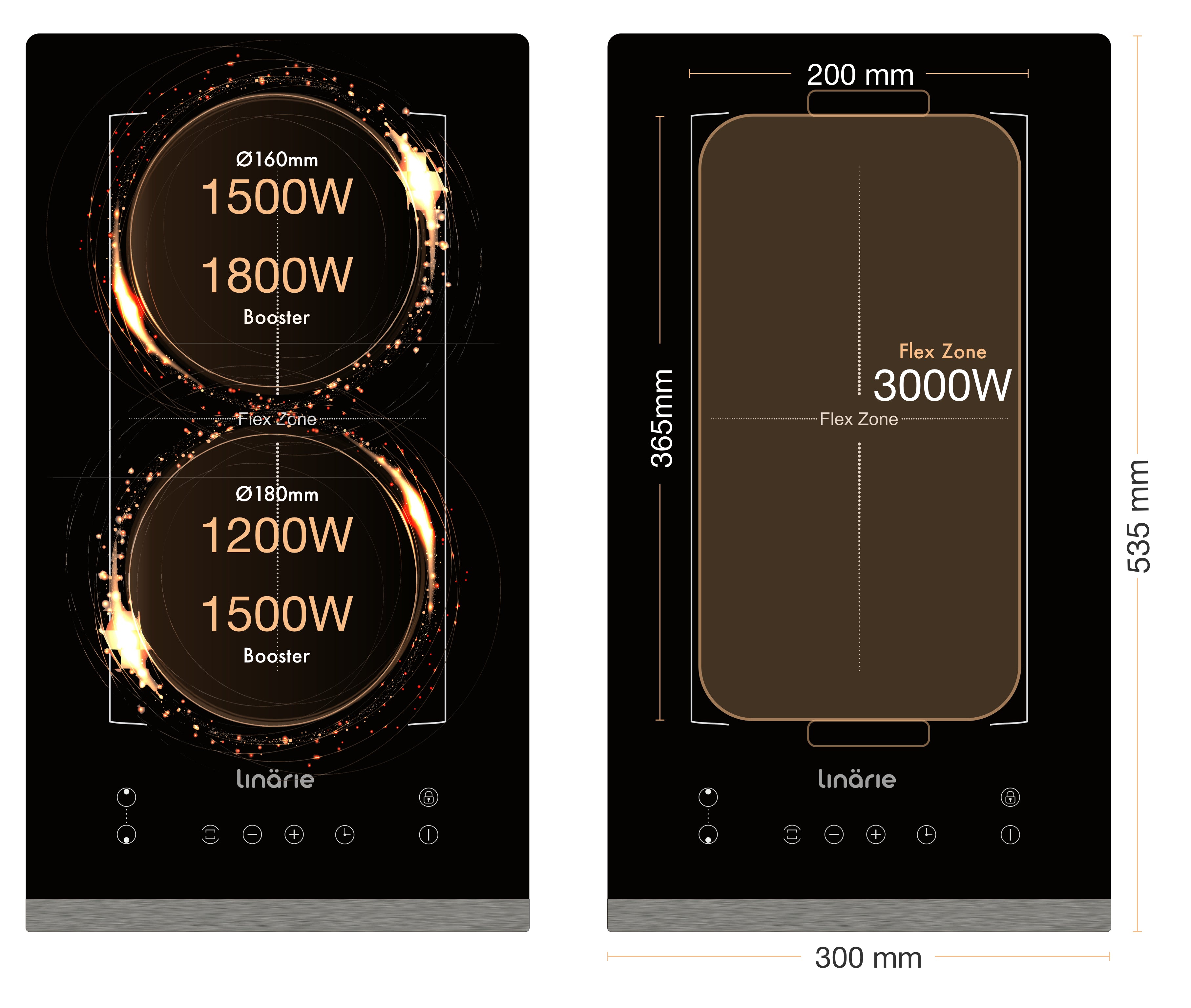 Grenoble Induction Cooktop