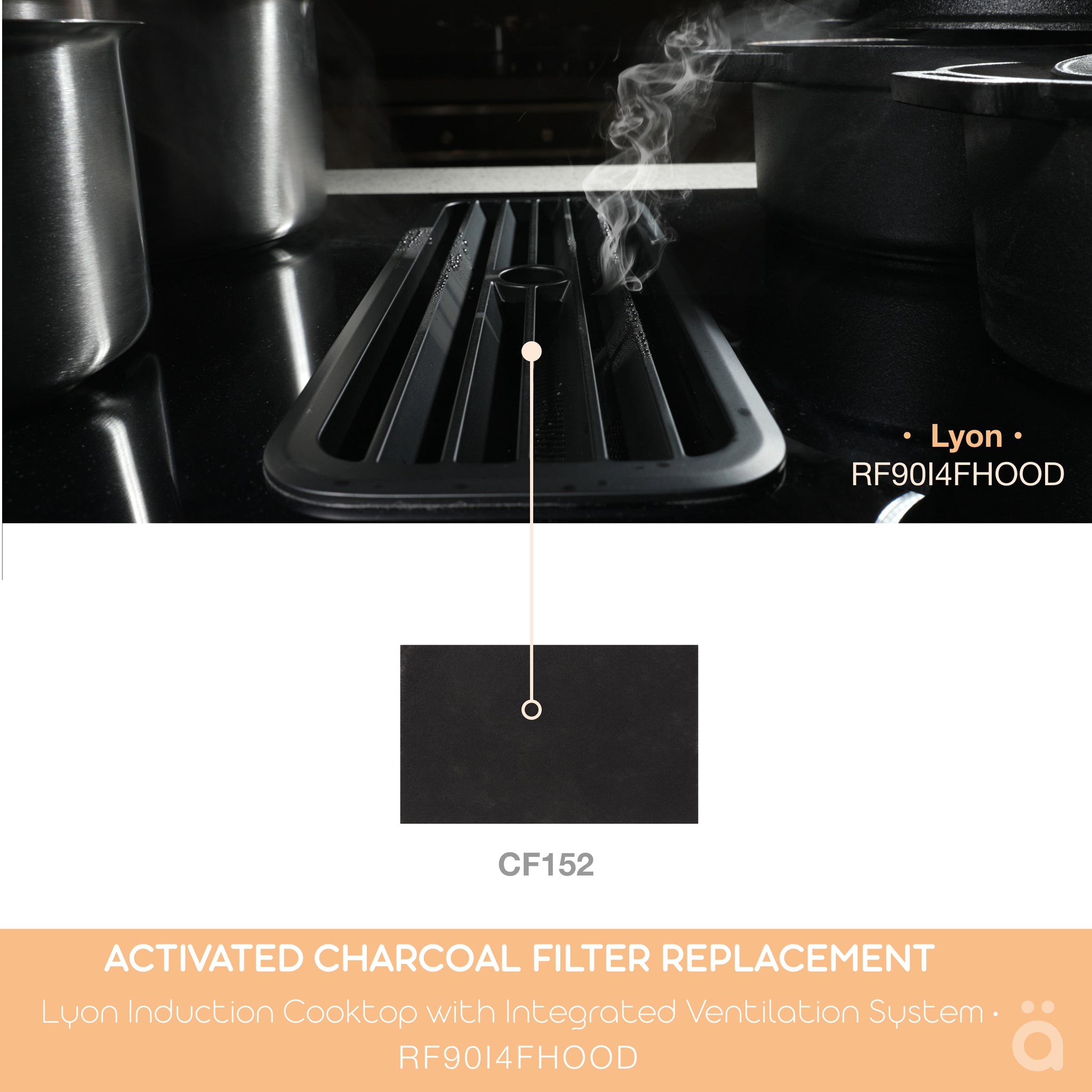 Hood Charcoal Filter 