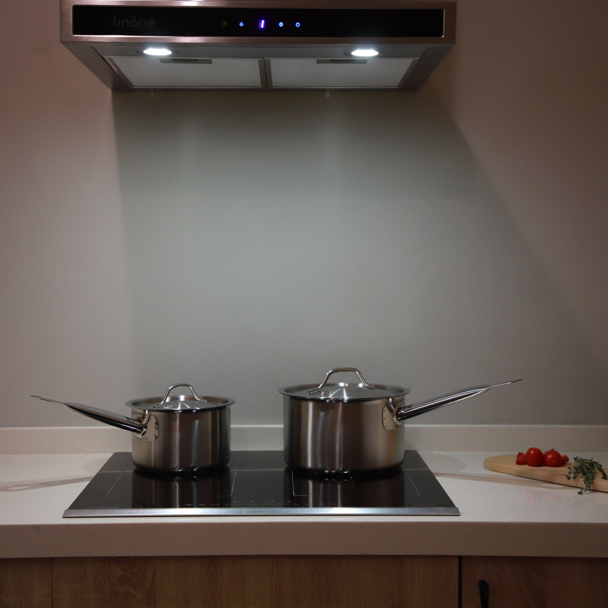 Linarie | Narbonne 60cm Canopy Wall-Mounted Rangehood Gesture Control RAHTS60XN