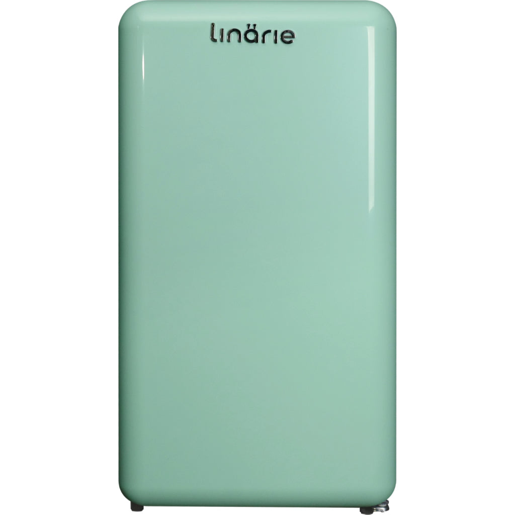 Tignes 91L Green Retro Mini Fridge with Built-In Freezer Compartment LK90TTGREEN