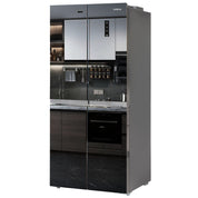 Meribel 445L French Mirror Door Fridge/Freezer No Frost LSCD436MIR