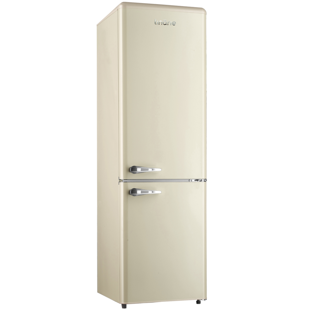 Annecy 242L Cream Retro Bottom Mount Fridge LKCO250CREAM